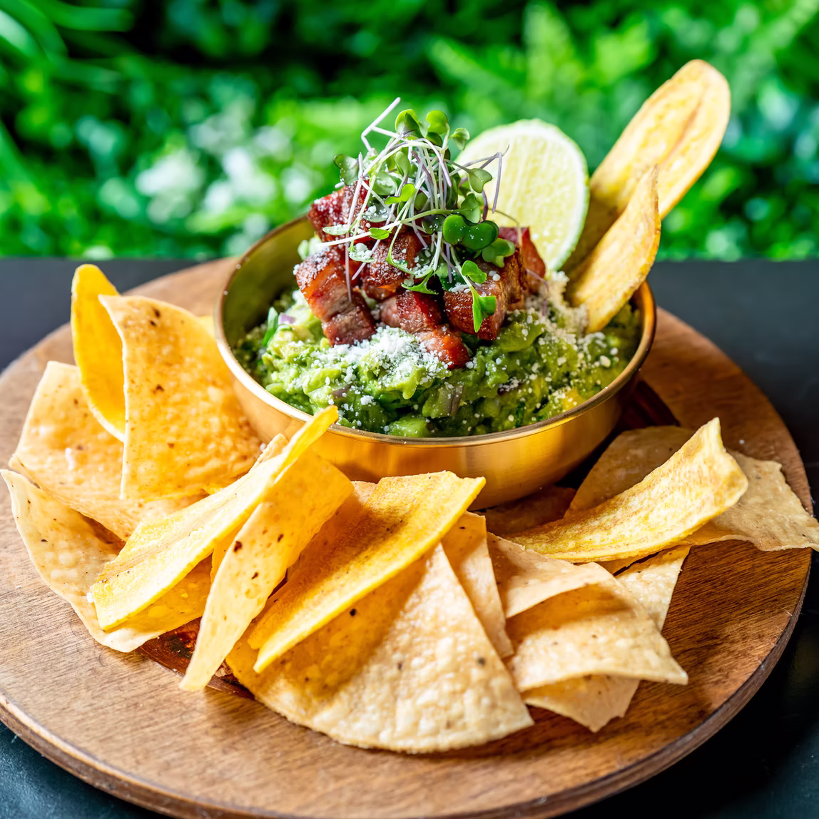 Bonita’s Latin Fusion dish close-up